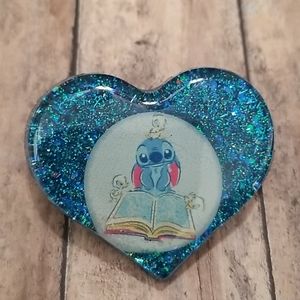 Stitch Heart Brooch